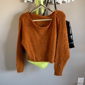Forever 21 fuzzy sweater